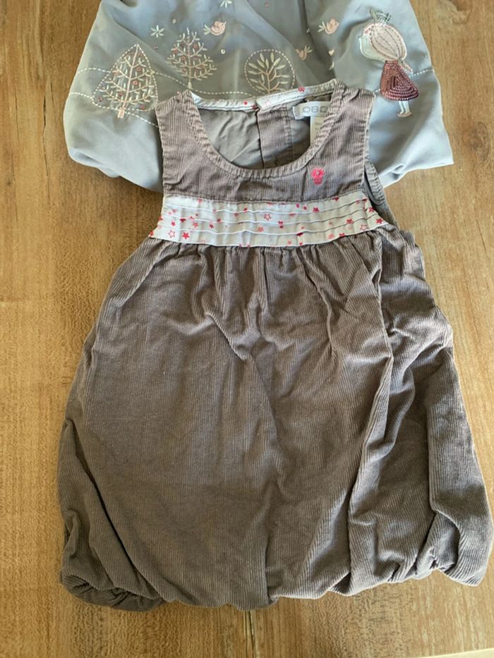 Lot de 2 robes 1 mois - photo numéro 2