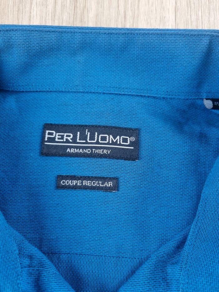 Chemise bleue Homme Armand thierry Taille XL - photo numéro 2