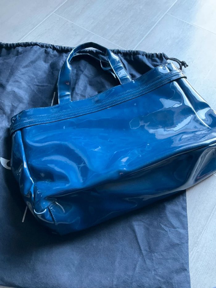 Sac à main bleu jean - photo numéro 19