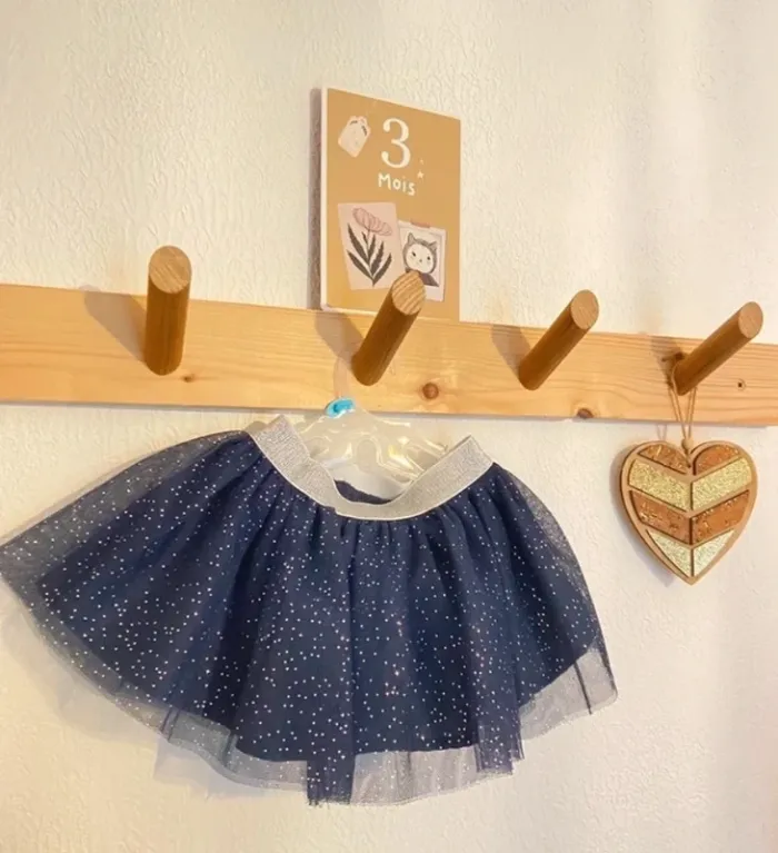 Jupe tutu bébé 3 mois paillettes - photo numéro 2