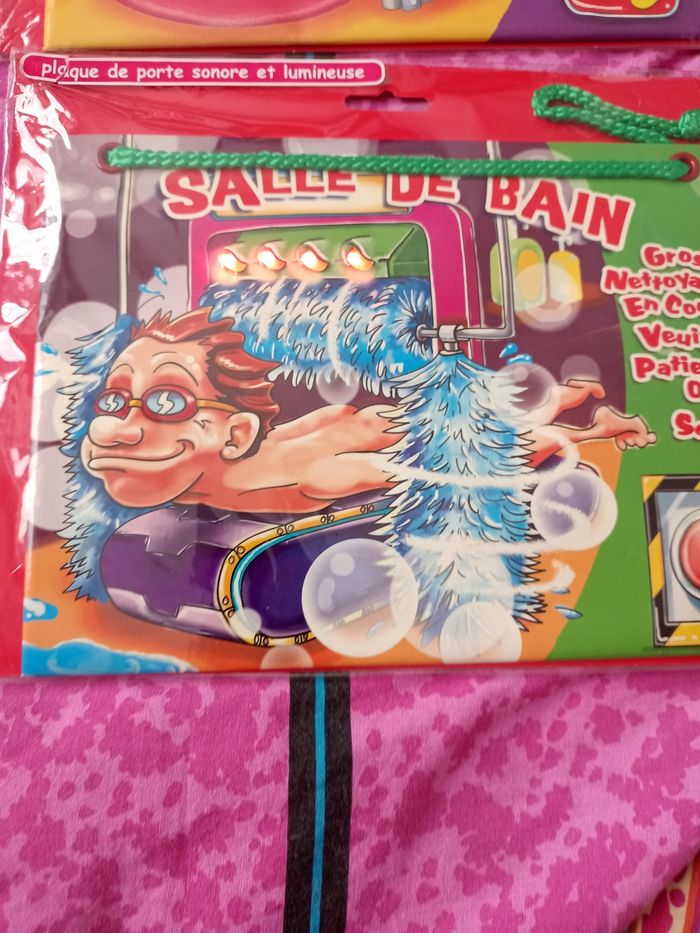 Plaque de porte sonore et lumineuse neuve - photo numéro 5