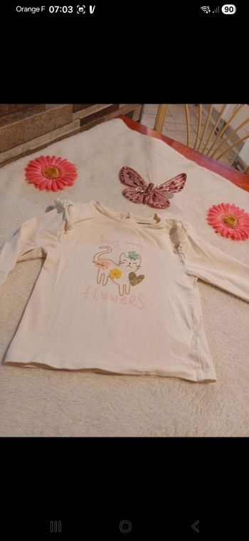 T.shirt bébé taille 12 mois