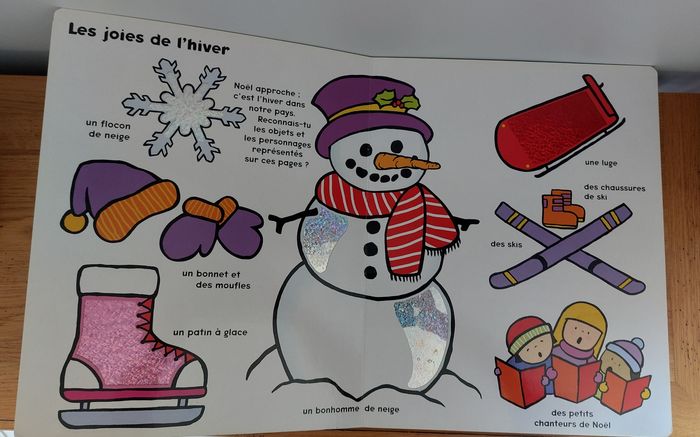 Grand livre cartonné Noël - photo numéro 2