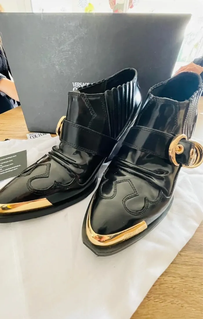 Bottines chaussures Versace Jeans Couture - photo numéro 2