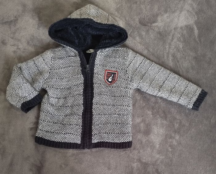 Veste chaude garçon 24 mois