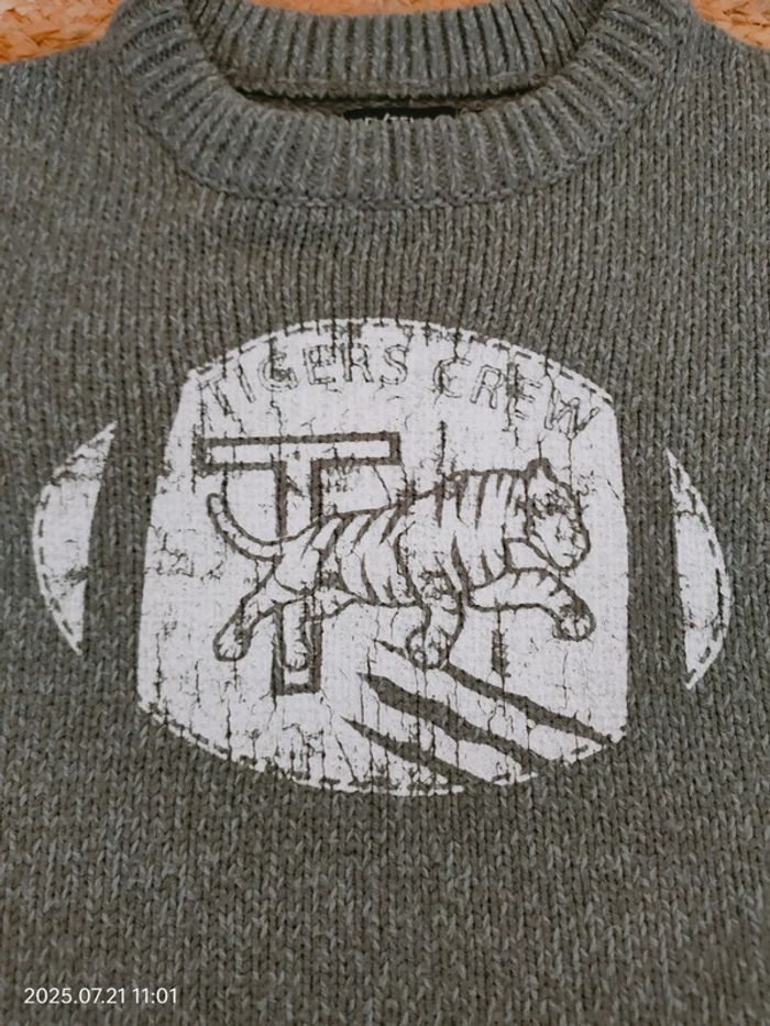 Pull 8 ans col rond épais - photo numéro 3