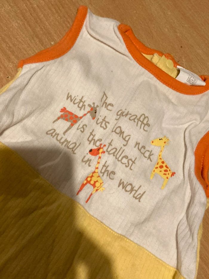 Lot de 3 combinaison short taille 3 mois - photo numéro 4