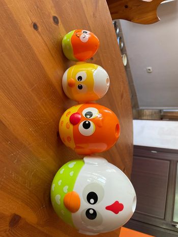 Lot de 4 poussins Piou piou surprise