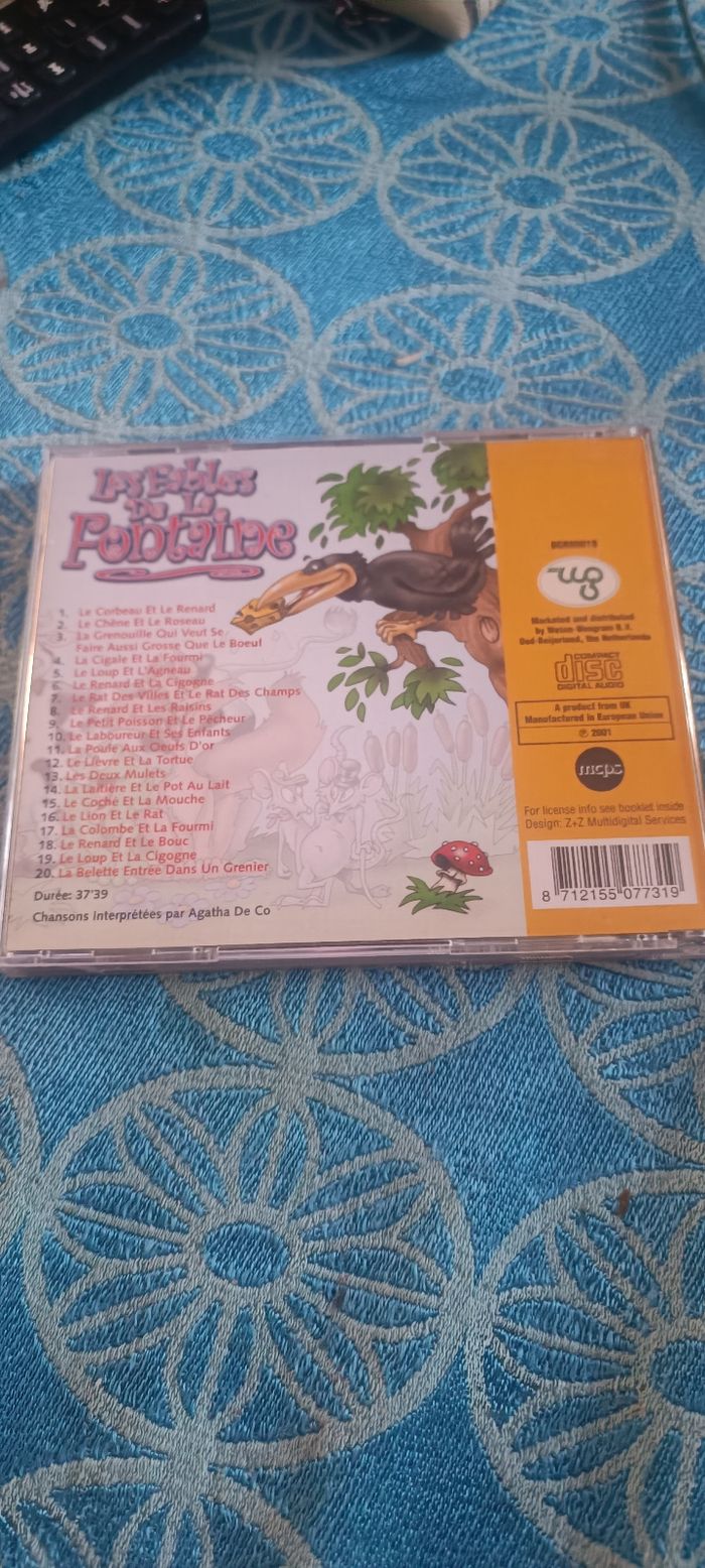 Cd les fables de la fontaine - photo numéro 2
