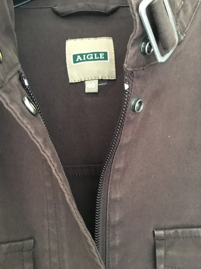 Veste aigle marron - photo numéro 2