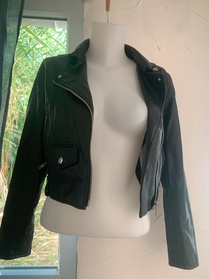 Blouson Berska taille S similicuir 100%polysester - photo numéro 3