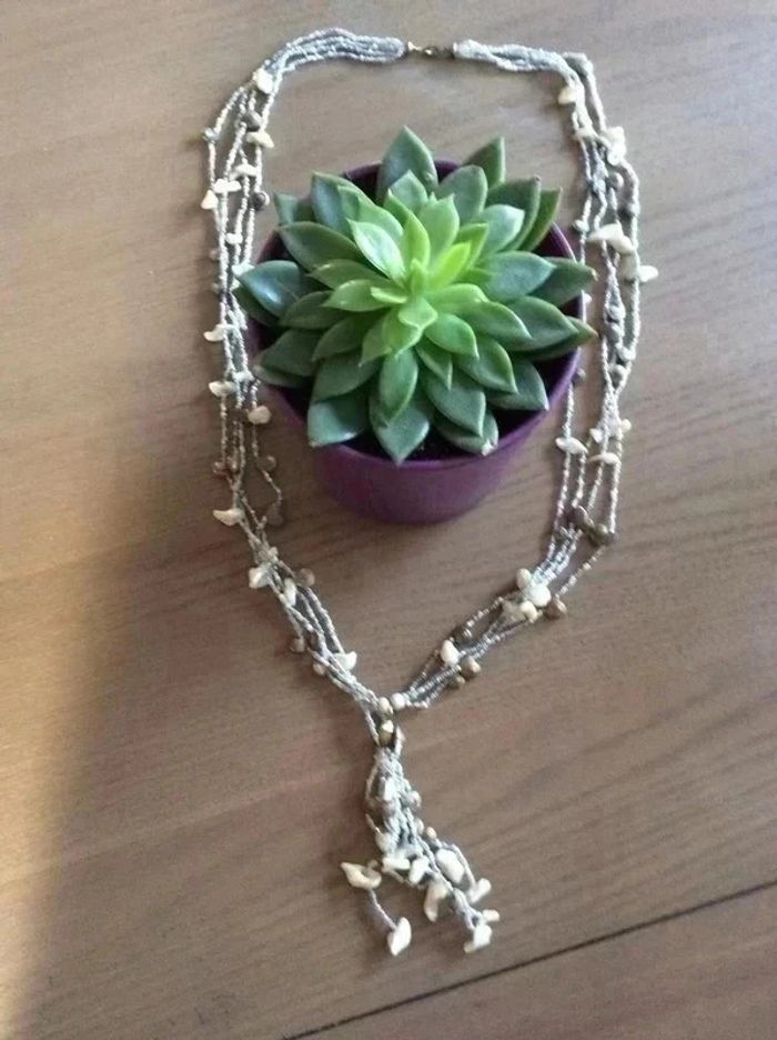 Collier coquillages