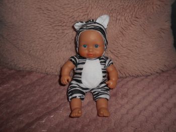 Poupon "zébré" à 0,50 EURO