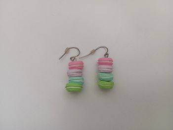 Boucles d'oreilles macarons