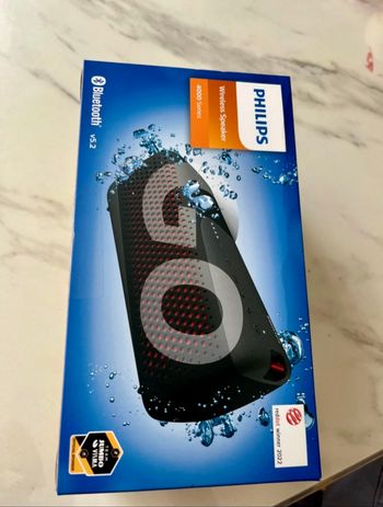 Enceinte Bluetooth Philips TAS4807B neuve jamais ouverte