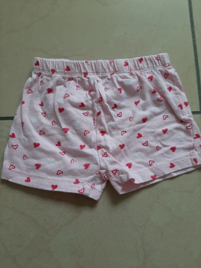 Short fille 12 mois