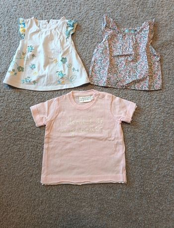 Tee-shirts 3 mois