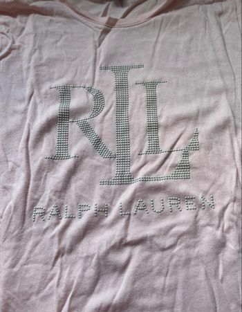 T-shirt rose Ralph Lauren