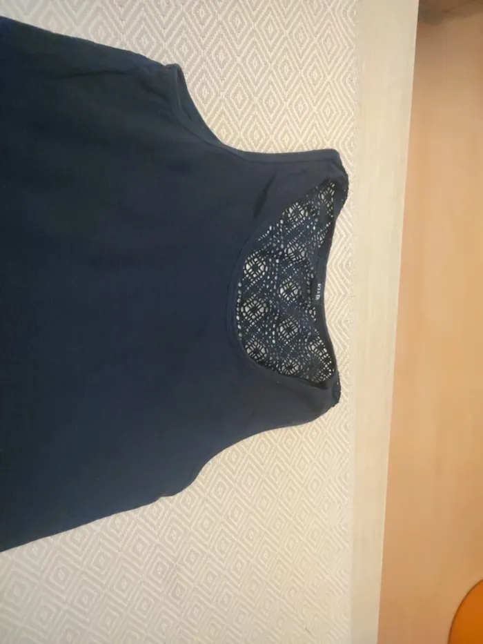 Débardeur Marine dos bretelles Kiabi 10 ans - photo numéro 2