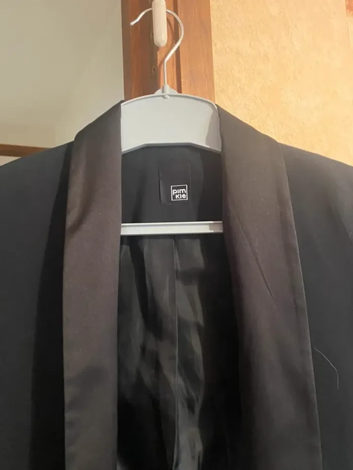 Veste tailleur élégante Pimkie - Taille 38 - Noir chic - photo numéro 2