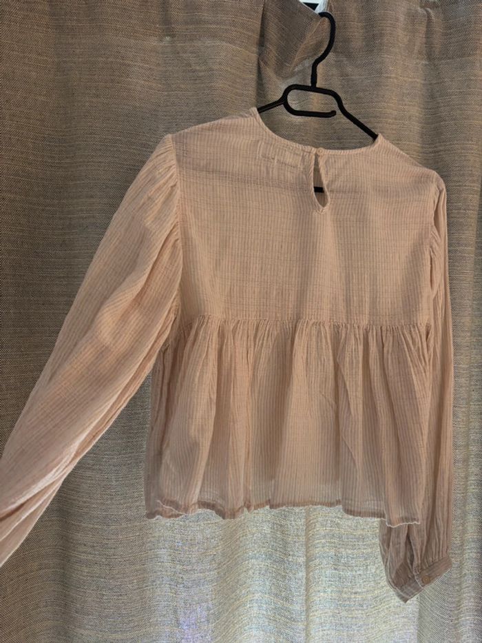 Blouse légère manches bouffantes - photo numéro 2