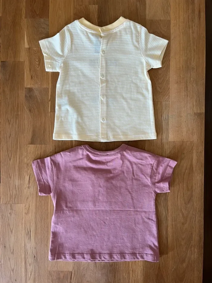 Lot de 2 t-shorts Sergent Major 9 mois neufs - photo numéro 2