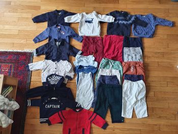 Lot de vêtements garçon 12/18 mois