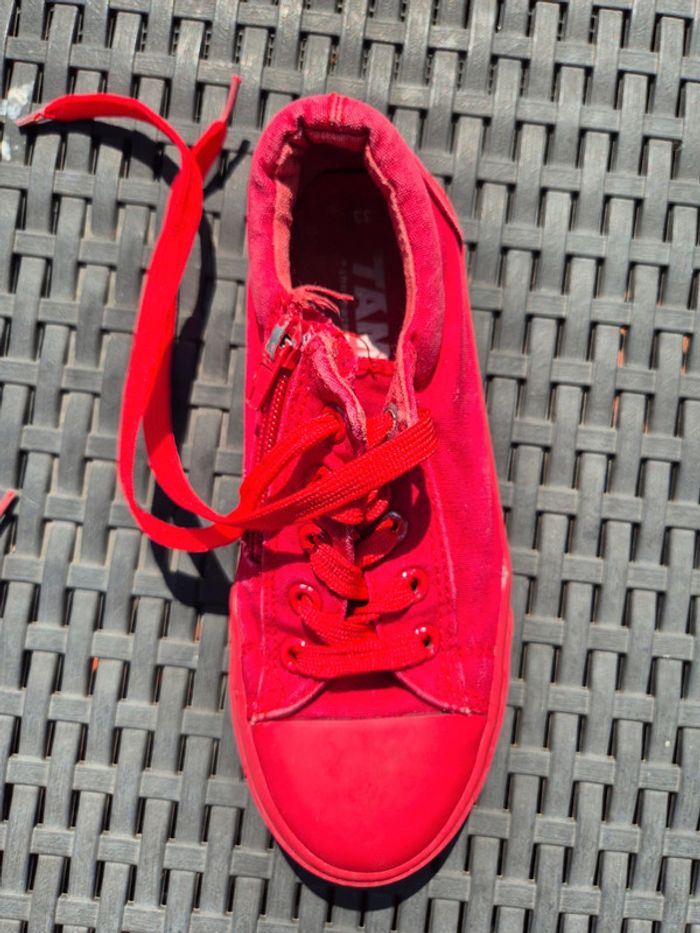 Chaussure Tams rouge pointure 33 - photo numéro 10