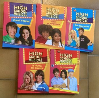 Lot livres High school musical