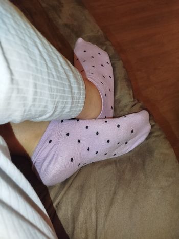 Violettes a pois