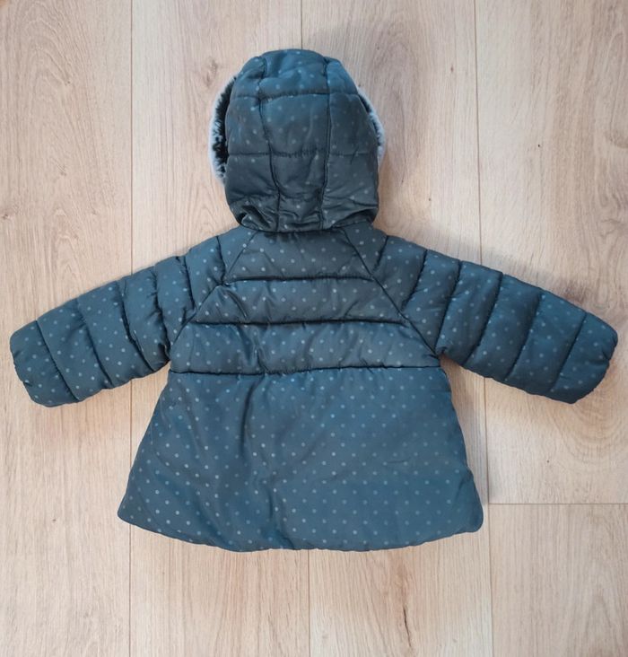 Manteau / Doudoune / Parka Hiver Chaud Gris Obaïbi Imperméable Doublure chaude - Taille 6 mois/68cm - photo numéro 2