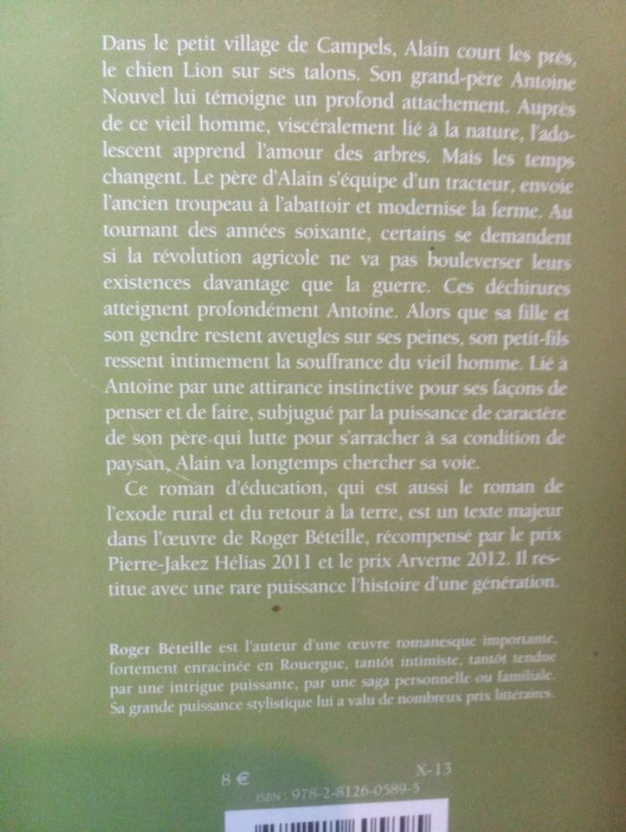 Roger béteille - La pomme bleue - photo numéro 2