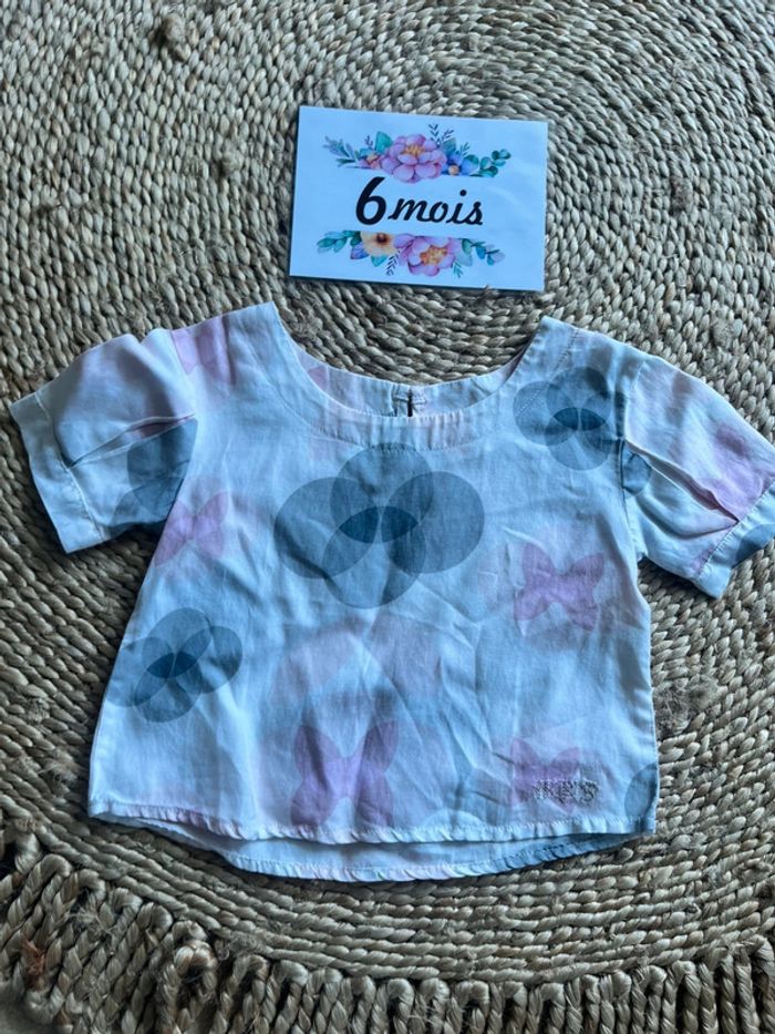 Blouse en soie ikks 6 mois