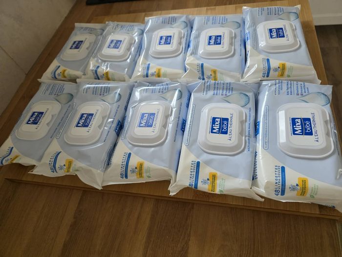 Lingettes mixa bébé 10 paquets - photo numéro 2