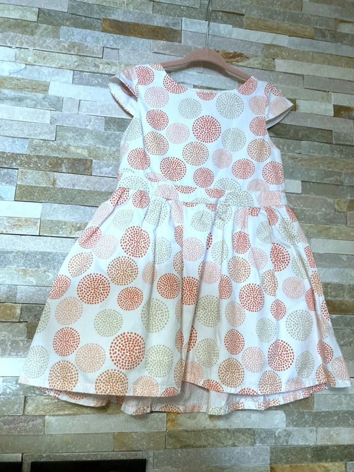 4ans robe vertbaudet