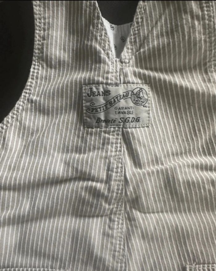 Ensemble body salopette garçon Petit Bateau 6 mois - photo numéro 13