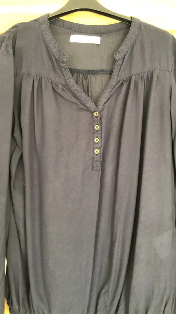 Blouse bleue marine - photo numéro 2