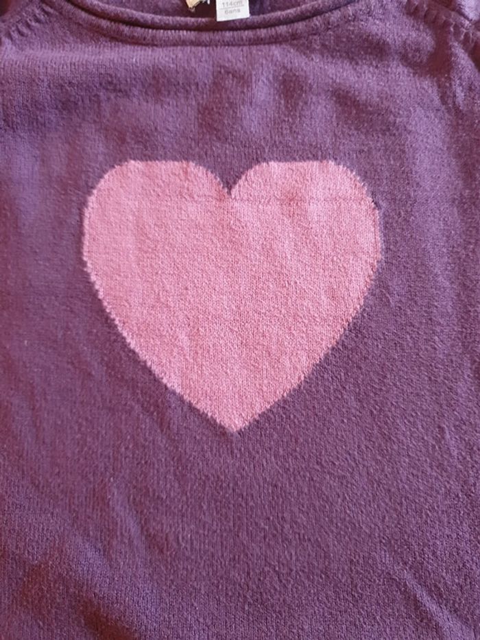 Pull violet et rose - photo numéro 4