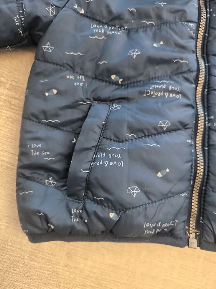 Doudoune matelassée réversible imperméable garçon 12 mois 80 Baby club - photo numéro 10