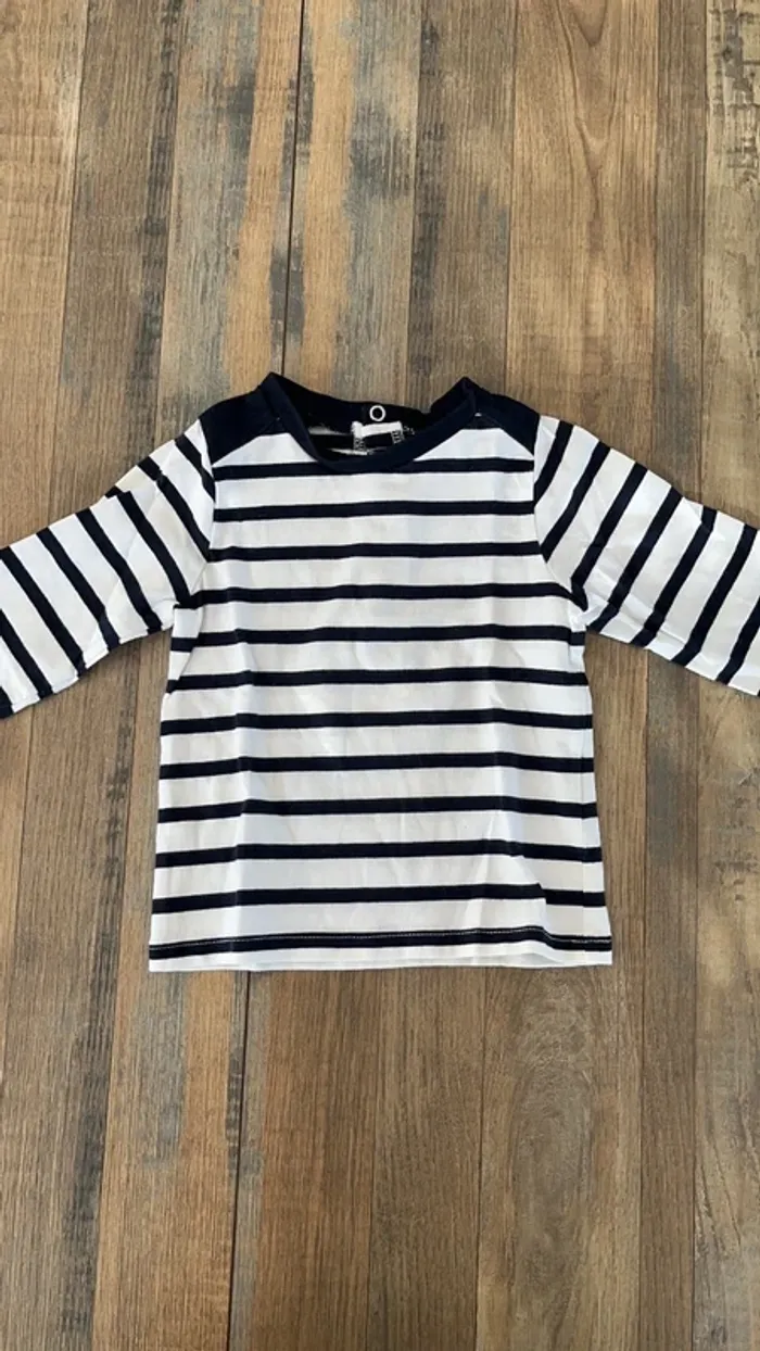 Salopette longue et t-shirt manches longues - photo numéro 5