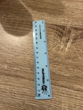 Règle 15 cm, idéal pour la trousse