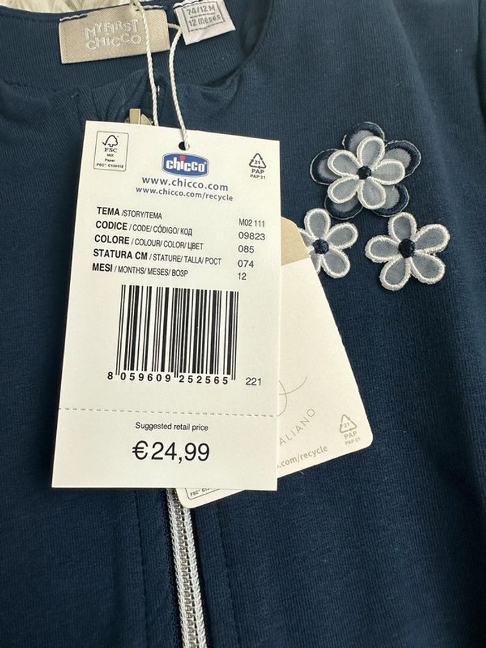 Gilet Chicco taille 12 mois - photo numéro 3