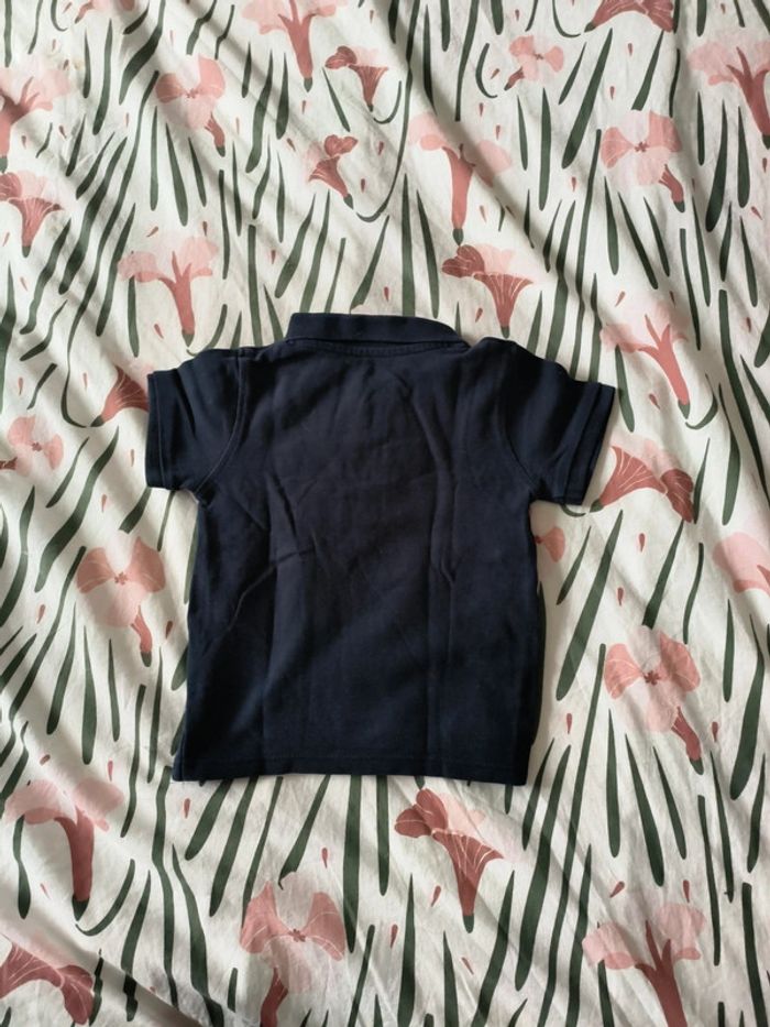 Polo manches courtes marine - photo numéro 2