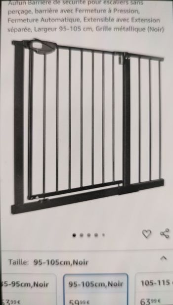Barrière de sécurité
