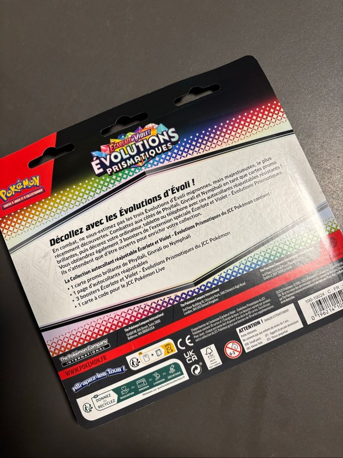 Tripack Pokémon Évolutions Prismatiques - photo numéro 2