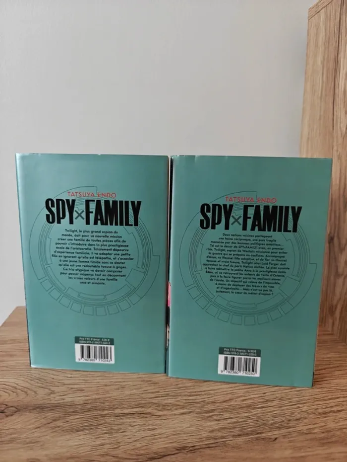 Mangas Spy x Family - tomes 1 et 2 - photo numéro 2