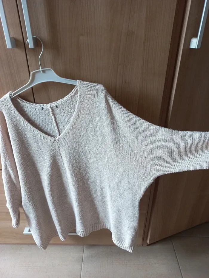 Pull manches 3/4 loose Kiabi 38/40 - photo numéro 4