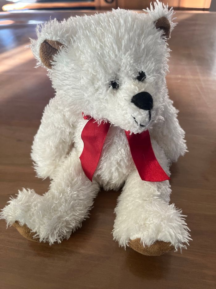 Peluche ours polaire Galerie Lafayette NEUVE