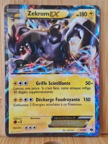 Zekrom 51/99 destinée future Noir et Blanc