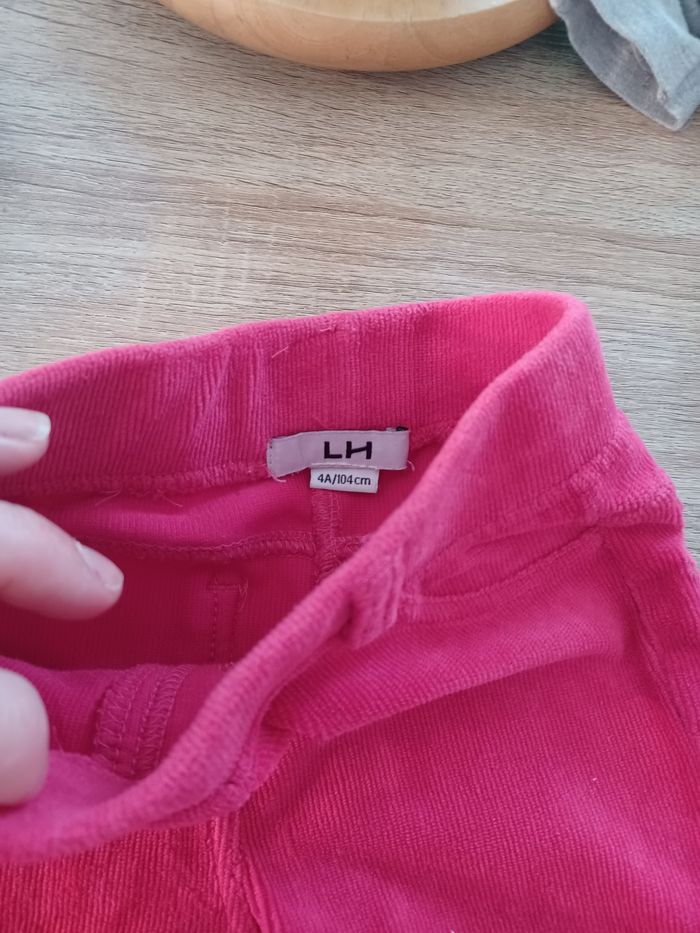 Legging velours 4 ans - photo numéro 2